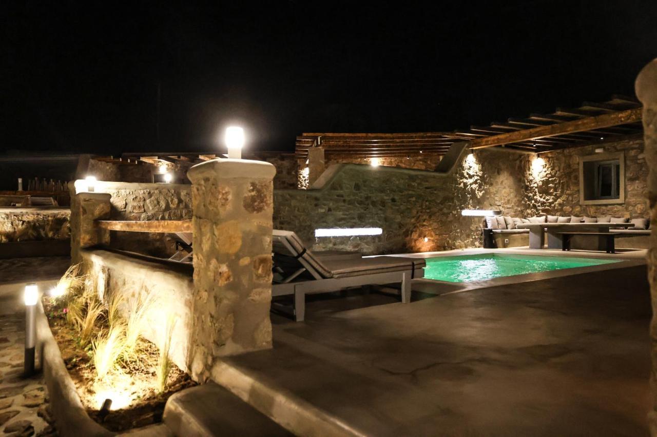 The George Villas With Private Pool, Close To Mykonos Town - Chora Eksteriør billede