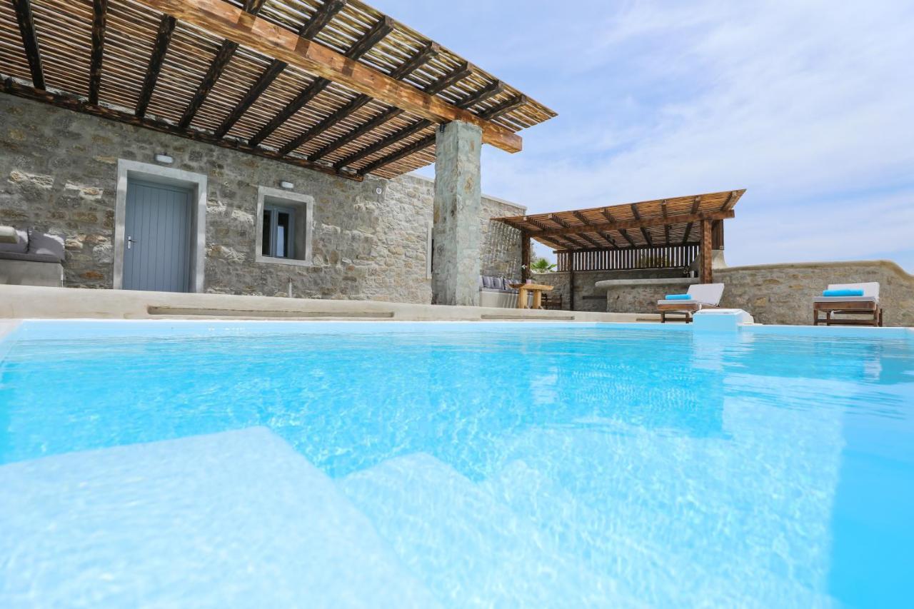 The George Villas With Private Pool, Close To Mykonos Town - Chora Eksteriør billede