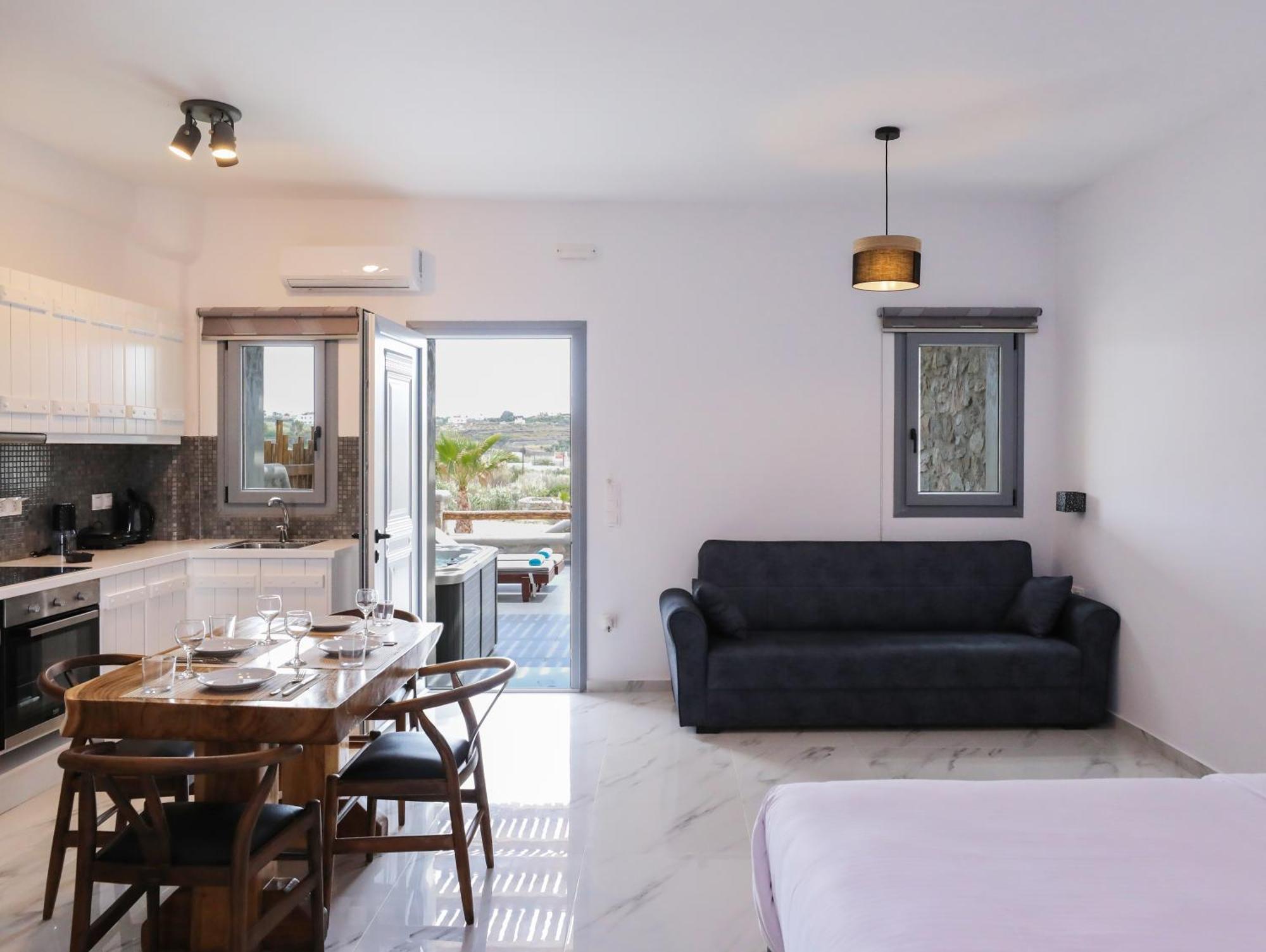 The George Villas With Private Pool, Close To Mykonos Town - Chora Eksteriør billede